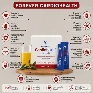 Forever CardioHealth Supplements: Ingredients, Benefits, Uses, Dosage & Side Effects