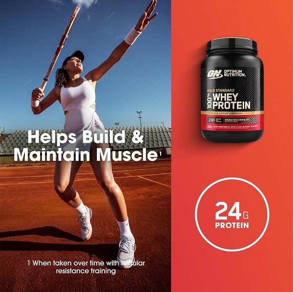 Optimum Nutrition Gold Standard 100% Whey Protein Powder: Health Benefits, Uses & Side Effects