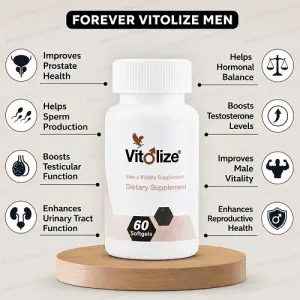 Forever Vitolize Men: Ingredients, Benefits, Uses, Dosage & Side Effects