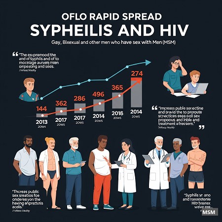 Syphilis & HIV Spreading Rapidly in United States Among Gay, Bisexual & MSM