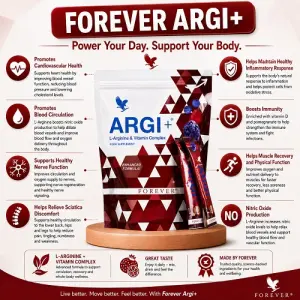Forever Argi+ Plus: L-Arginine Supplement, Ingredients, Benefits, Uses, Dosage & Side Effects