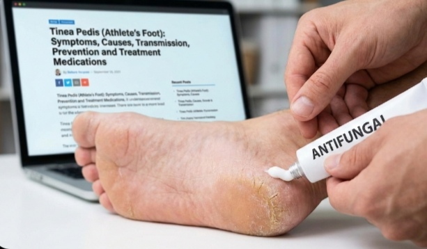 Tinea Pedis (Athlete’s Foot): Symptoms, Causes, Transmission, Prevention and Treatment Medications