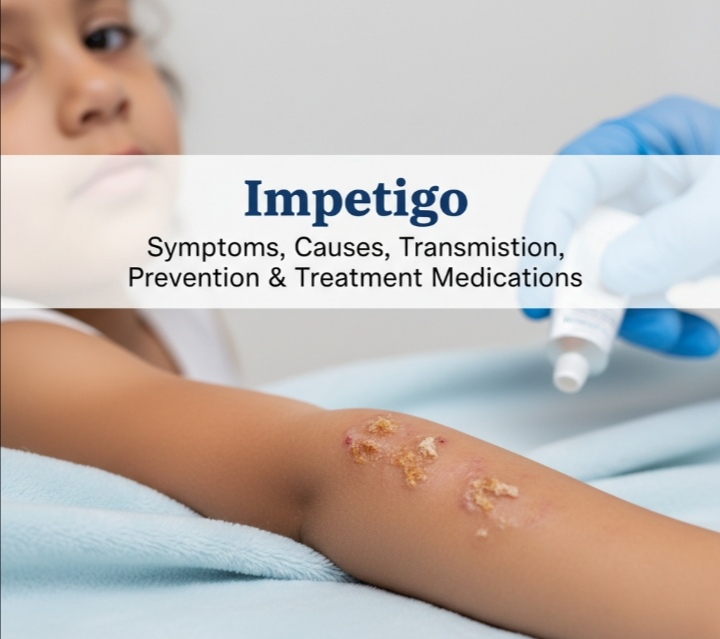 Impetigo: Symptoms, Causes, Transmission, Prevention & Treatment Medications