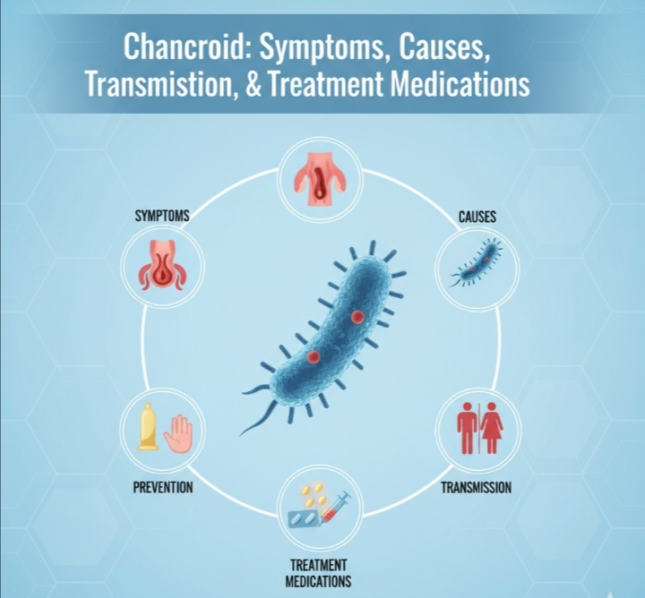 Chancroid: Symptoms, Causes, Transmission, Prevention & Treatment Medications