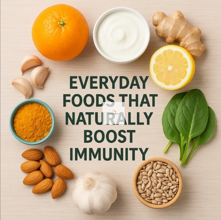 Common Foods That Naturally Boost Immunity