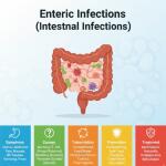 Enteric Infections (Intestinal Infections): Symptoms, Causes, Transmission, Prevention & Treatment Medication & Supplements
