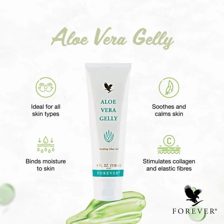 Forever Aloe Vera Gelly: Natural Healer for Healthy and Softer Skin
