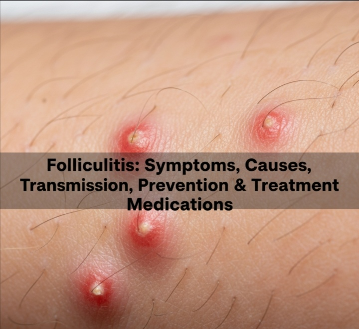 Folliculitis: Symptoms, Causes, Transmission, Prevention & Treatment Medications