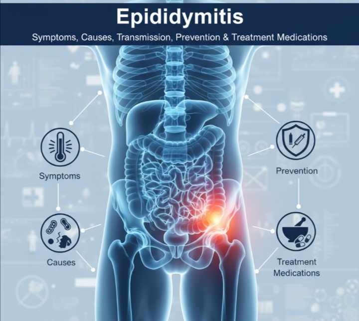 Epididymitis: Symptoms, Causes, Transmission, Prevention & Treatment Medications