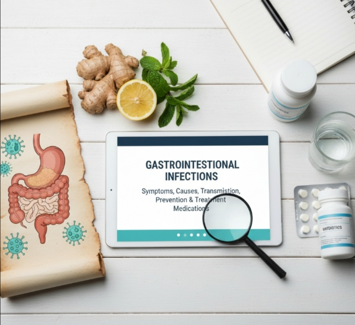 Gastrointestinal Infections: Symptoms, Causes, Transmission, Prevention & Treatment Medications
