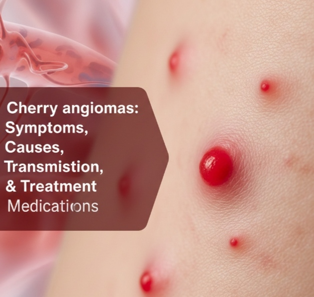 Cherry angiomas: Symptoms, Causes, Transmission, Prevention & Treatment Medications