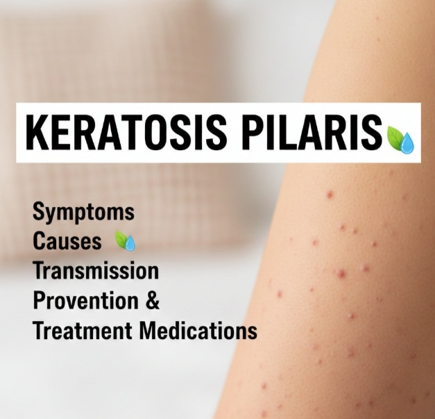Keratosis pilaris: Symptoms, Causes, Transmission, Prevention & Medications