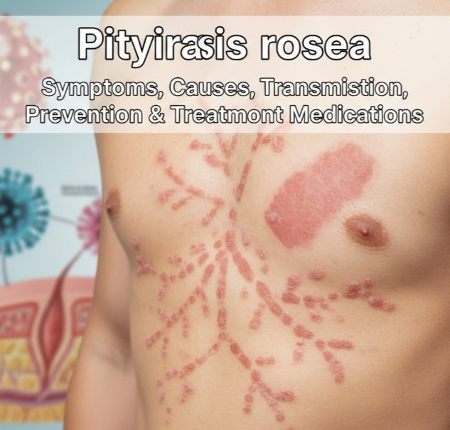 Pityriasis rosea: Symptoms, Causes, Transmission, Prevention & Treatment Medications