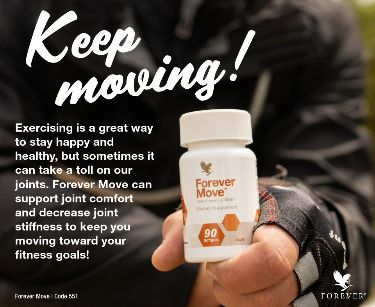 Forever Move: Supplement for Joint Comfort, Flexibility, Fast Pain Recovery and Uses
