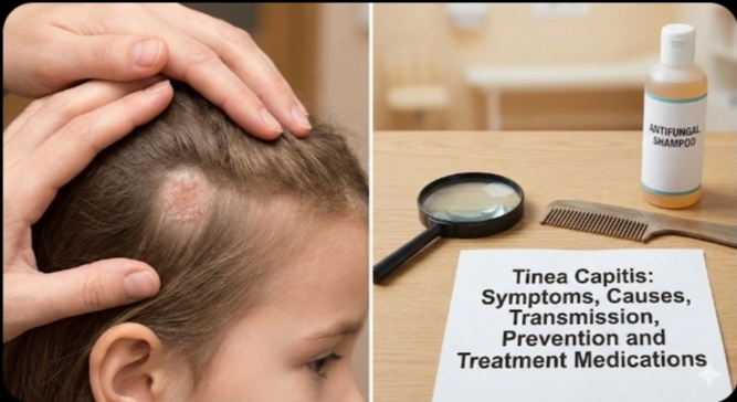 Tinea Capitis: Symptoms, Causes, Transmission, Prevention and Treatment Medications