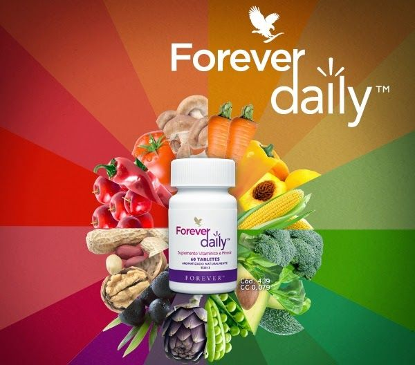 Forever Daily: Multivitamin Supplement with 55 Essential Nutrients for Overall Health