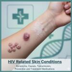 HIV Related Skin Conditions: Symptoms, Causes, Transmission, Prevention and Treatment Medications