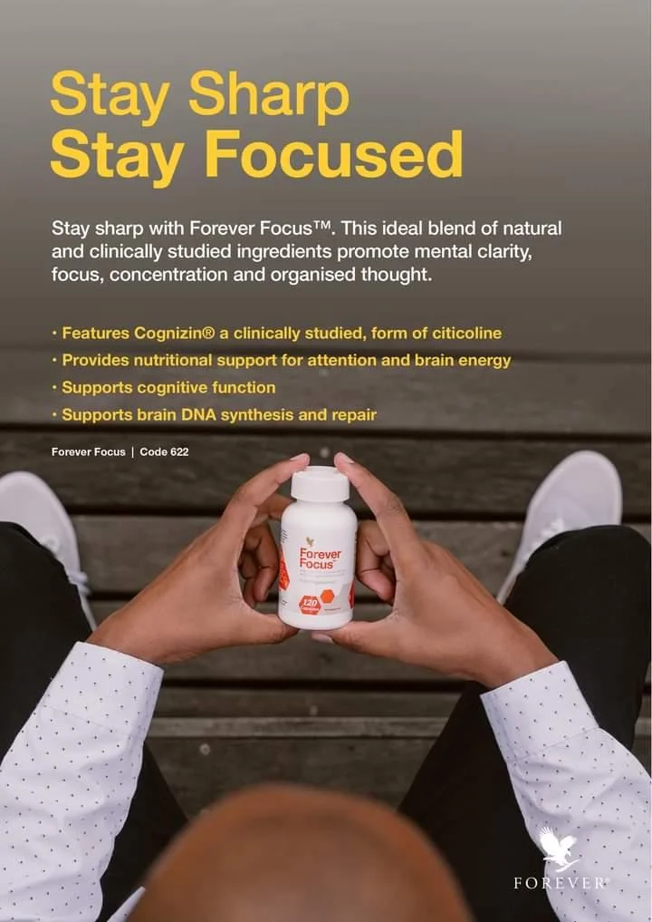 Forever Focus: Supplement for Mental Clarity, Retentive Memory, and Concentration