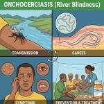 Onchocerciasis (River blindness): Symptoms, Causes, Transmission, Prevention & Treatment Medications