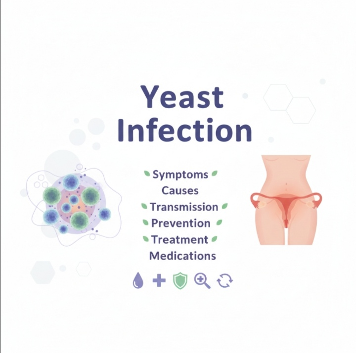 Vaginal Yeast Infection: Symptoms, Causes, Transmission, Prevention & Treatment Medications