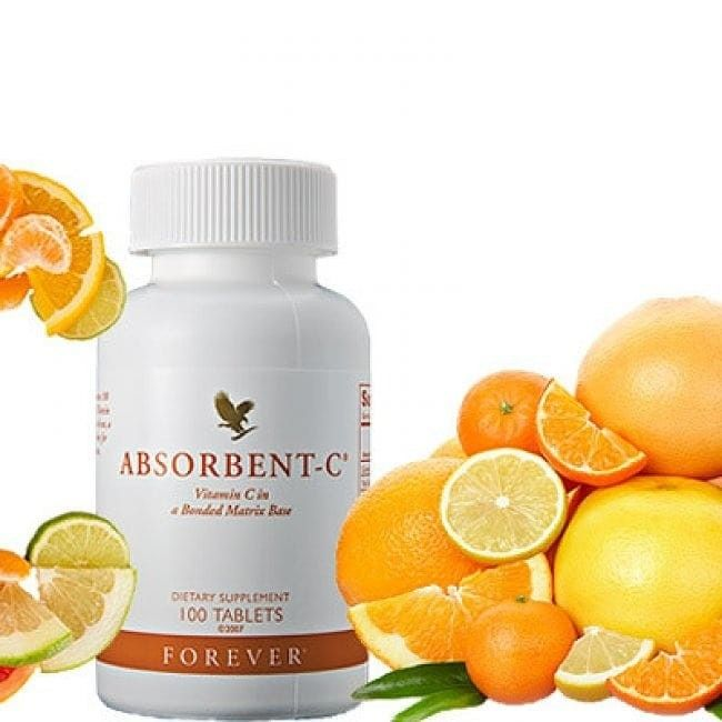 Forever Absorbent-C: Natural Vitamin C Supplement for Strong Immunity, Healthy Skin & Daily Wellness