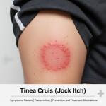 Tinea Cruris (Jock Itch): Symptoms, Causes, Transmission, Prevention and Treatment Medications