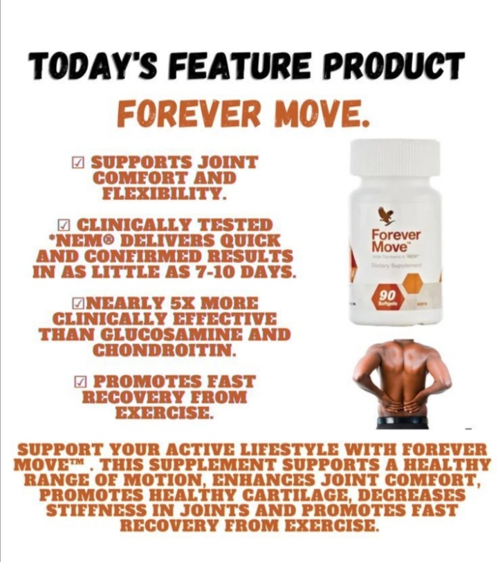 Forever Move: Supplement for Joint Comfort, Flexibility, and Fast Pain Recovery