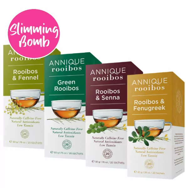 Annique Mini Slimming Bomb Herbal Teas: Ingredients, Benefits, Uses & Side Effects