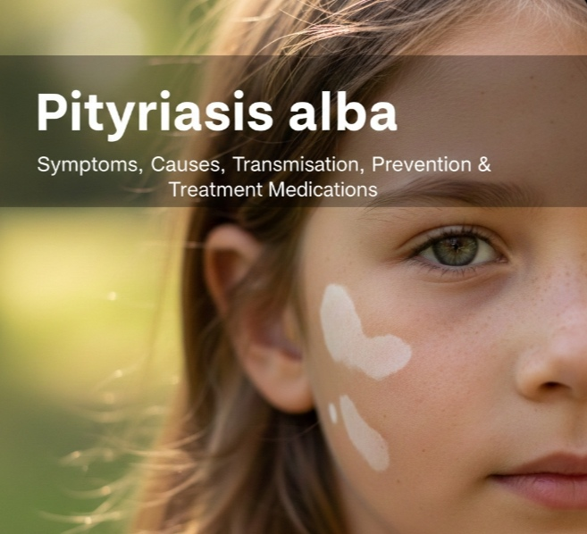 Pityriasis alba: Symptoms, Causes, Transmission, Prevention & Medications